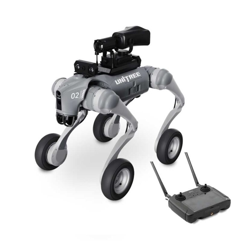 Unitree Go2W Ent-U2 (With Controller) — Jetayu Gadgets