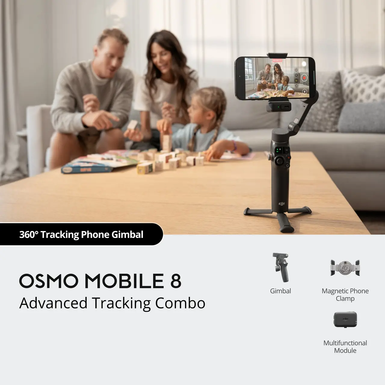 Osmo Mobile 8 Advanced Tracking Combo — Jetayu Gadgets