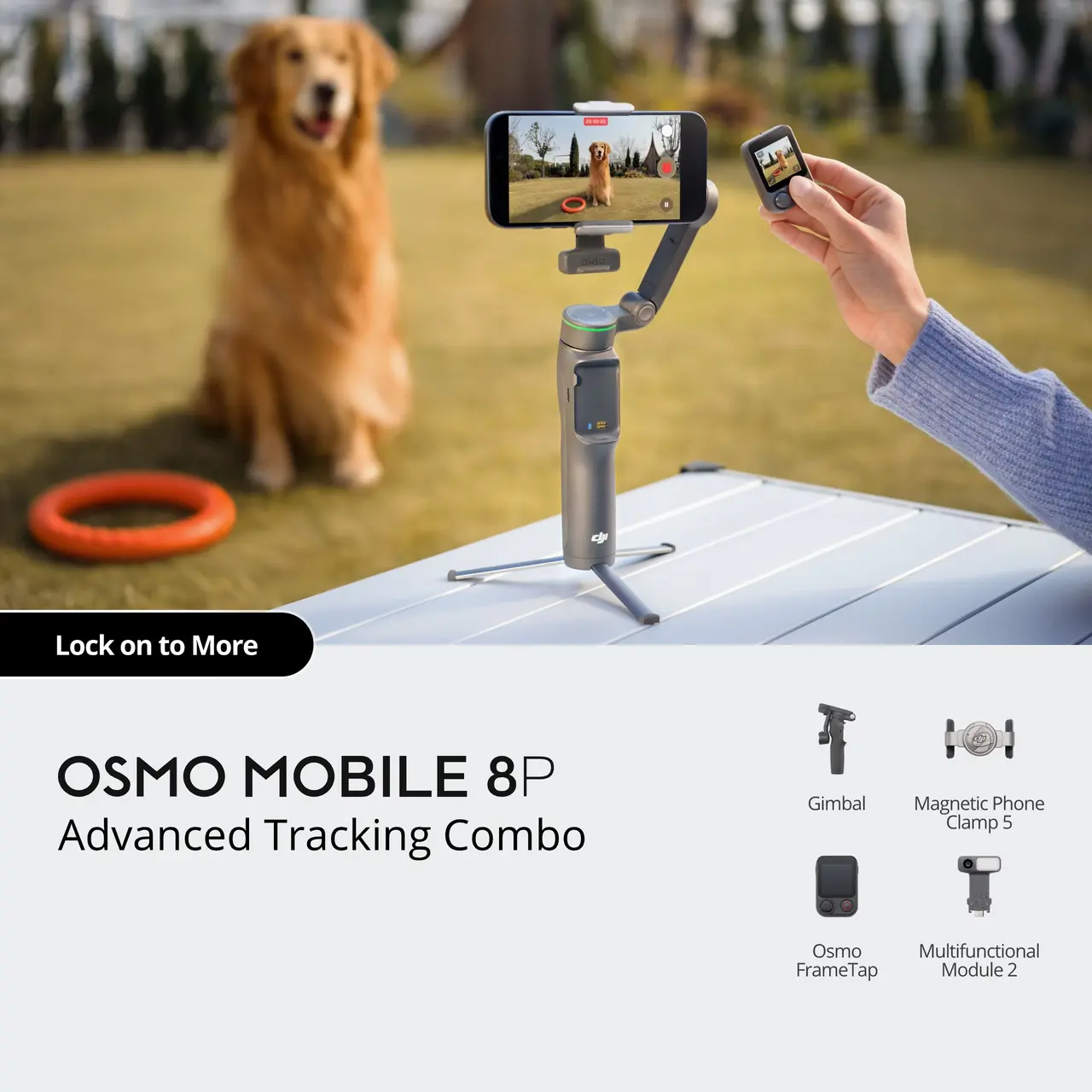 DJI Osmo Mobile 8P Advanced Tracking Combo — Jetayu Gadgets
